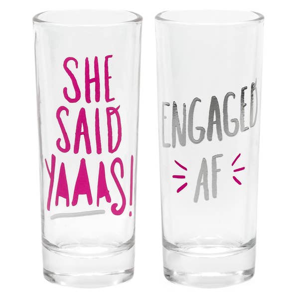 She Said Yaaas Shot Glass Set