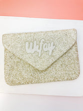 Load image into Gallery viewer, Wifey Beaded Crossbody / Clutch
