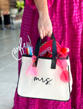 Load image into Gallery viewer, Mini Mrs Canvas Tote
