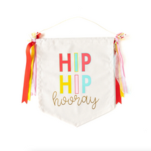 Load image into Gallery viewer, Hip Hip Hooray Hanging Banner
