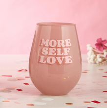 Load image into Gallery viewer, Jumbo Self Love Wine Glass
