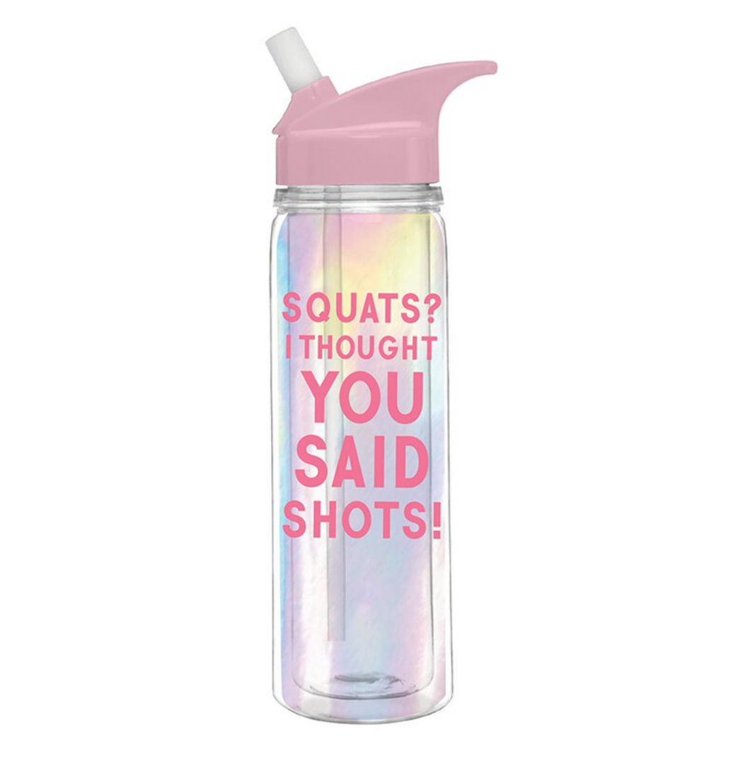 Squats Water Bottle