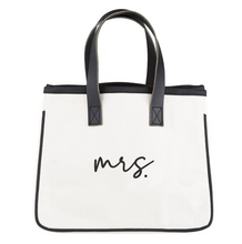 Load image into Gallery viewer, Mini Mrs Canvas Tote
