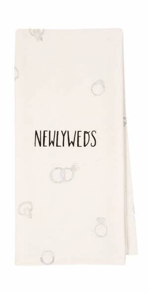 Newlyweds Tea Towel